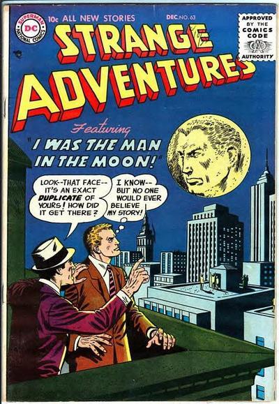 Strange Adventures #63 cover
