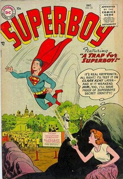 Superboy #45 cover
