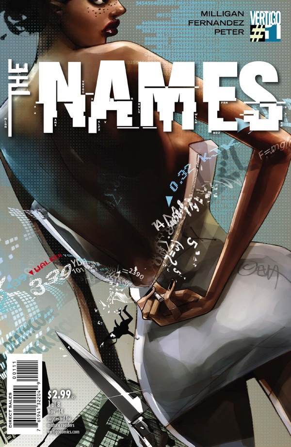 The Names #1 cover