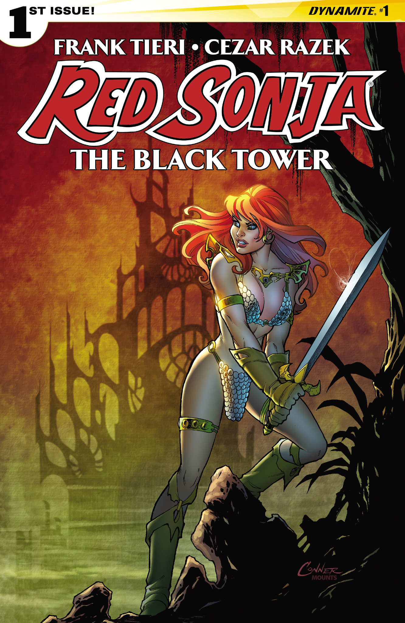 Red Sonja: The Black Tower #1 cover
