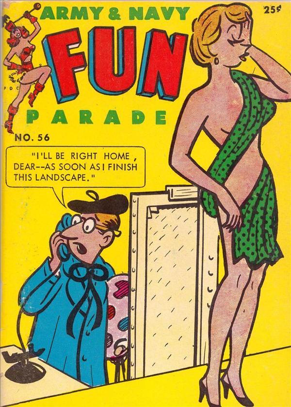 Army & Navy Fun Parade #56 cover