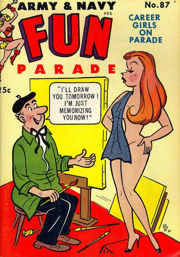 Army & Navy Fun Parade #87 cover