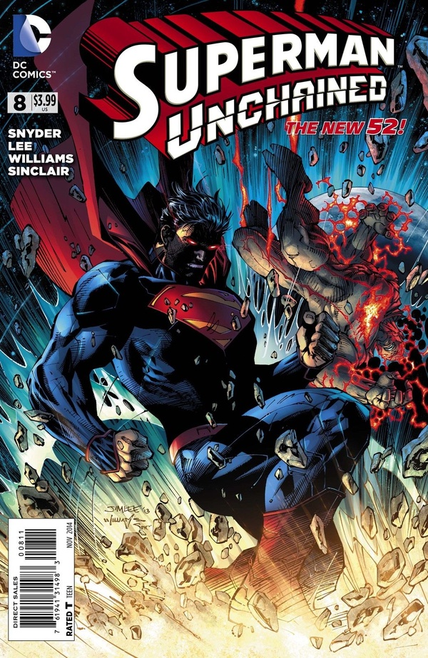 Superman Unchained #8 cover