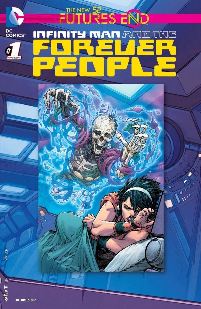 Infinity Man and the Forever People: Futures End #1 cover