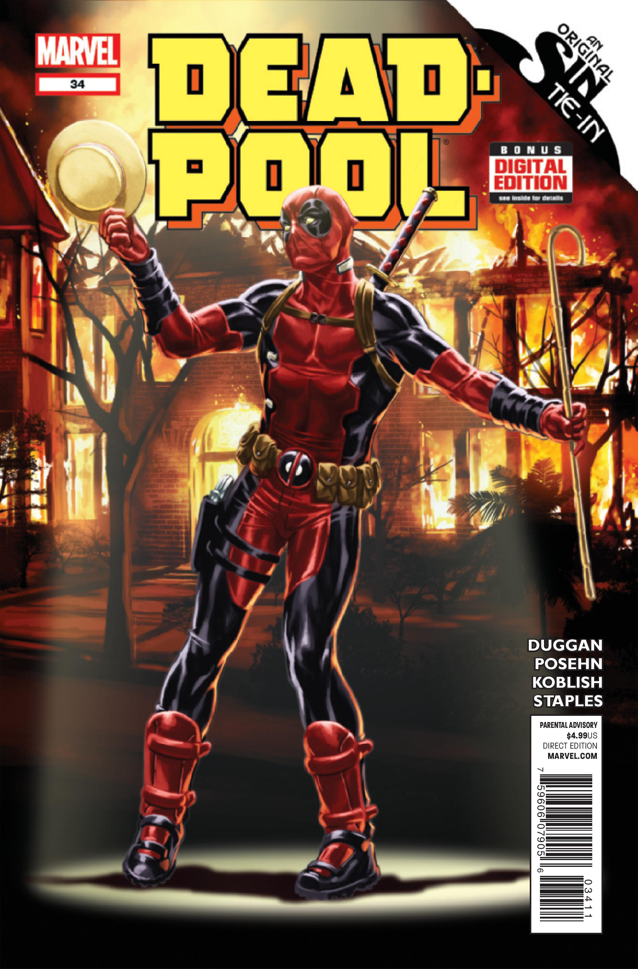 Deadpool #34 cover
