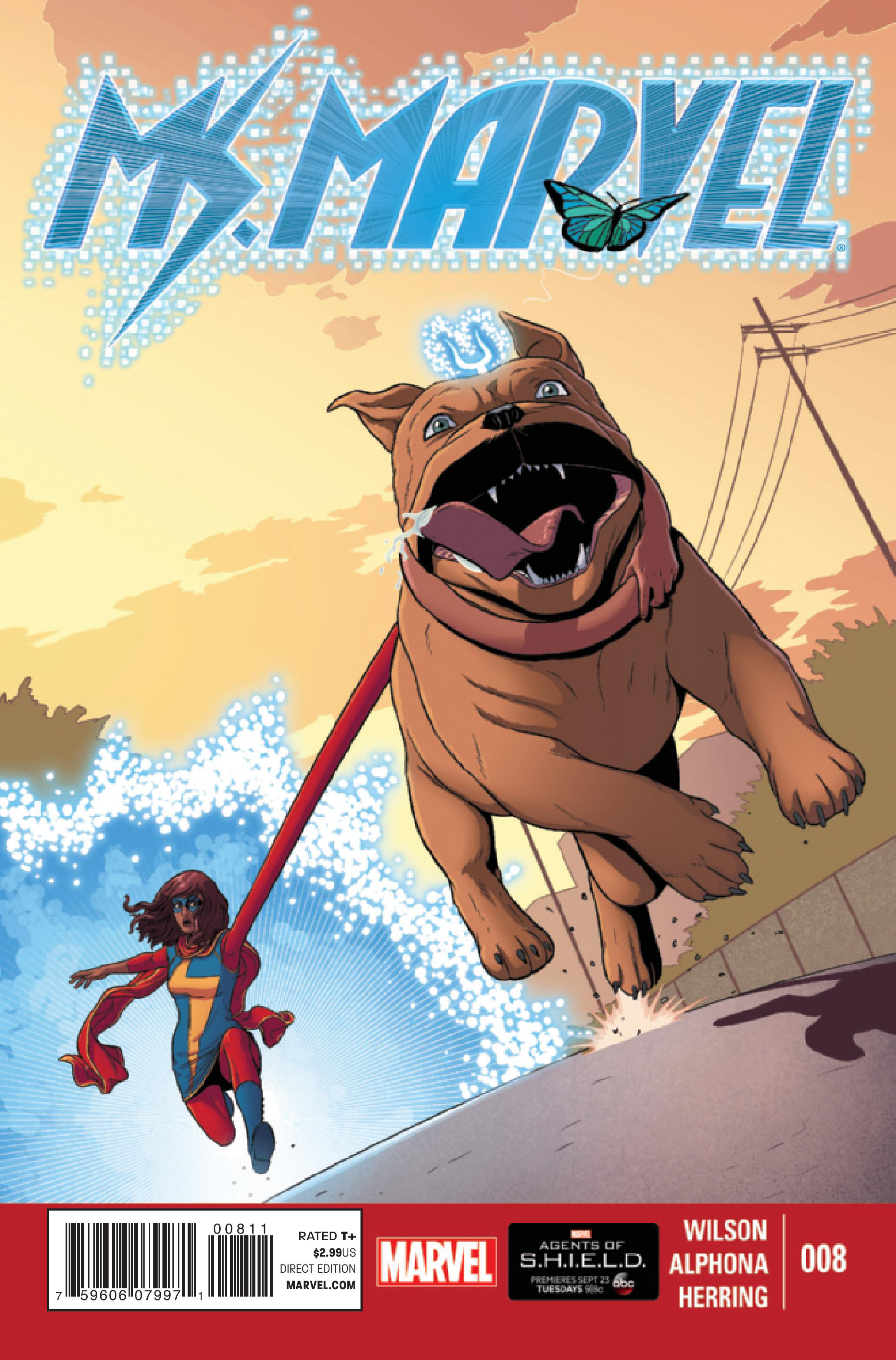 Ms. Marvel #8 cover