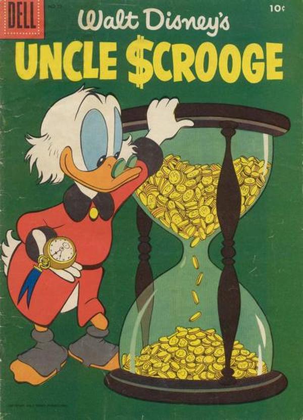 Walt Disney's Uncle Scrooge #12 cover