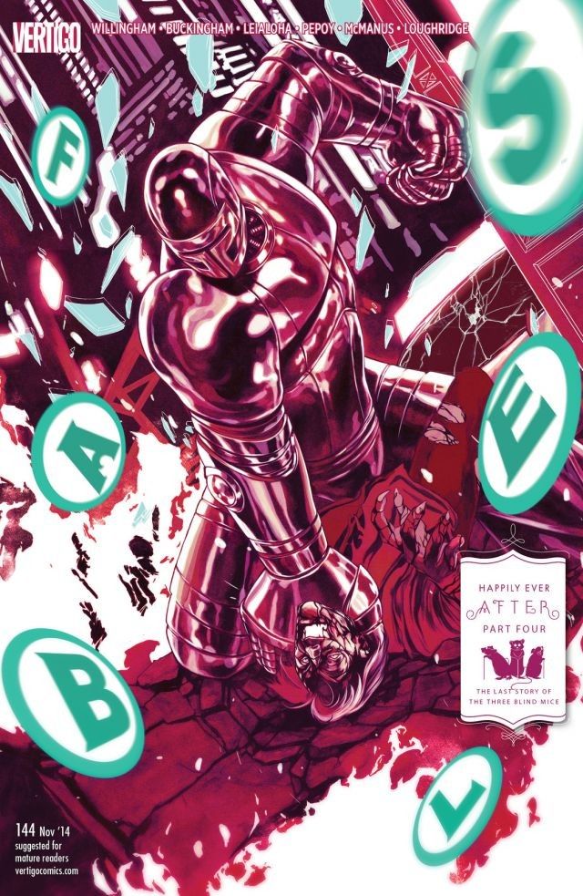 Fables #144 cover