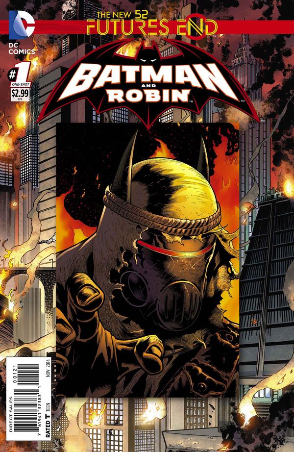 Batman and Robin: Futures End #1 cover