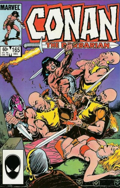 Conan the Barbarian #165 cover