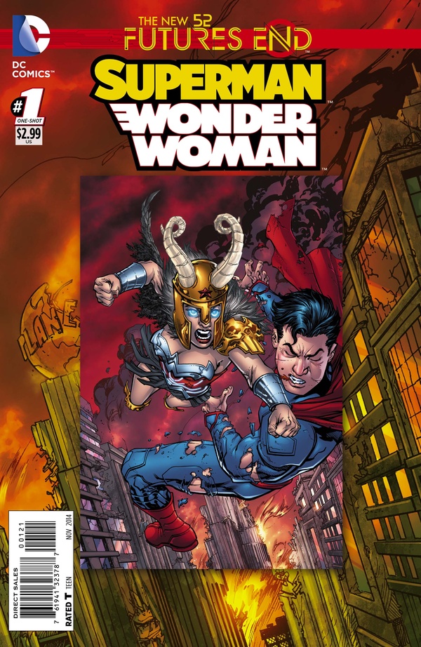 Superman / Wonder Woman: Futures End #1 cover
