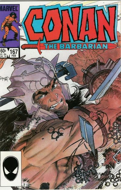 Conan the Barbarian #167 cover