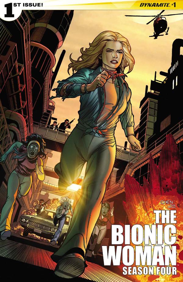 The Bionic Woman: Season Four #1 cover