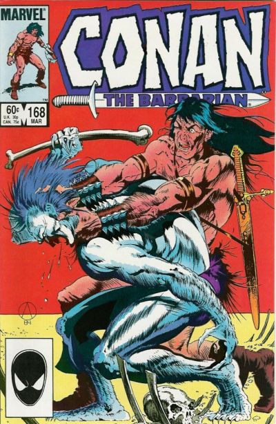 Conan the Barbarian #168 cover