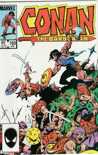 Conan the Barbarian #169 cover