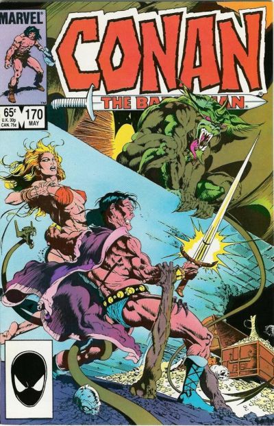 Conan the Barbarian #170 cover