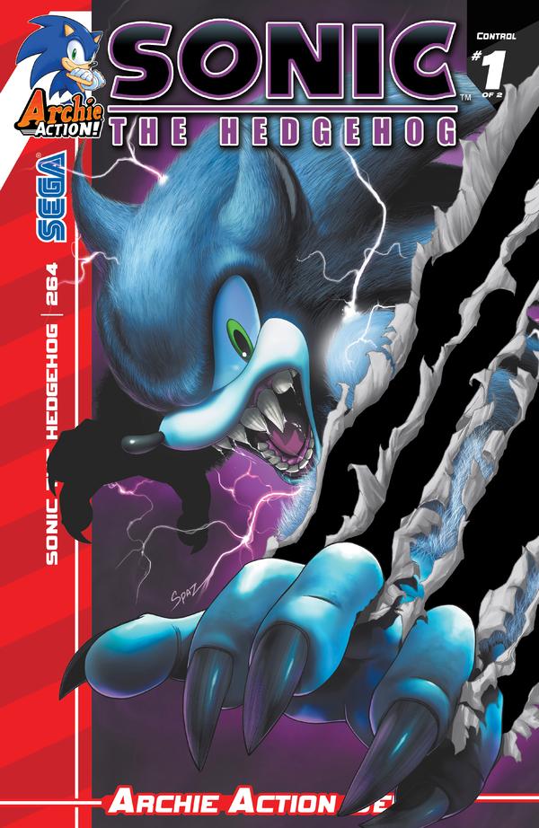 Sonic the Hedgehog #264 cover