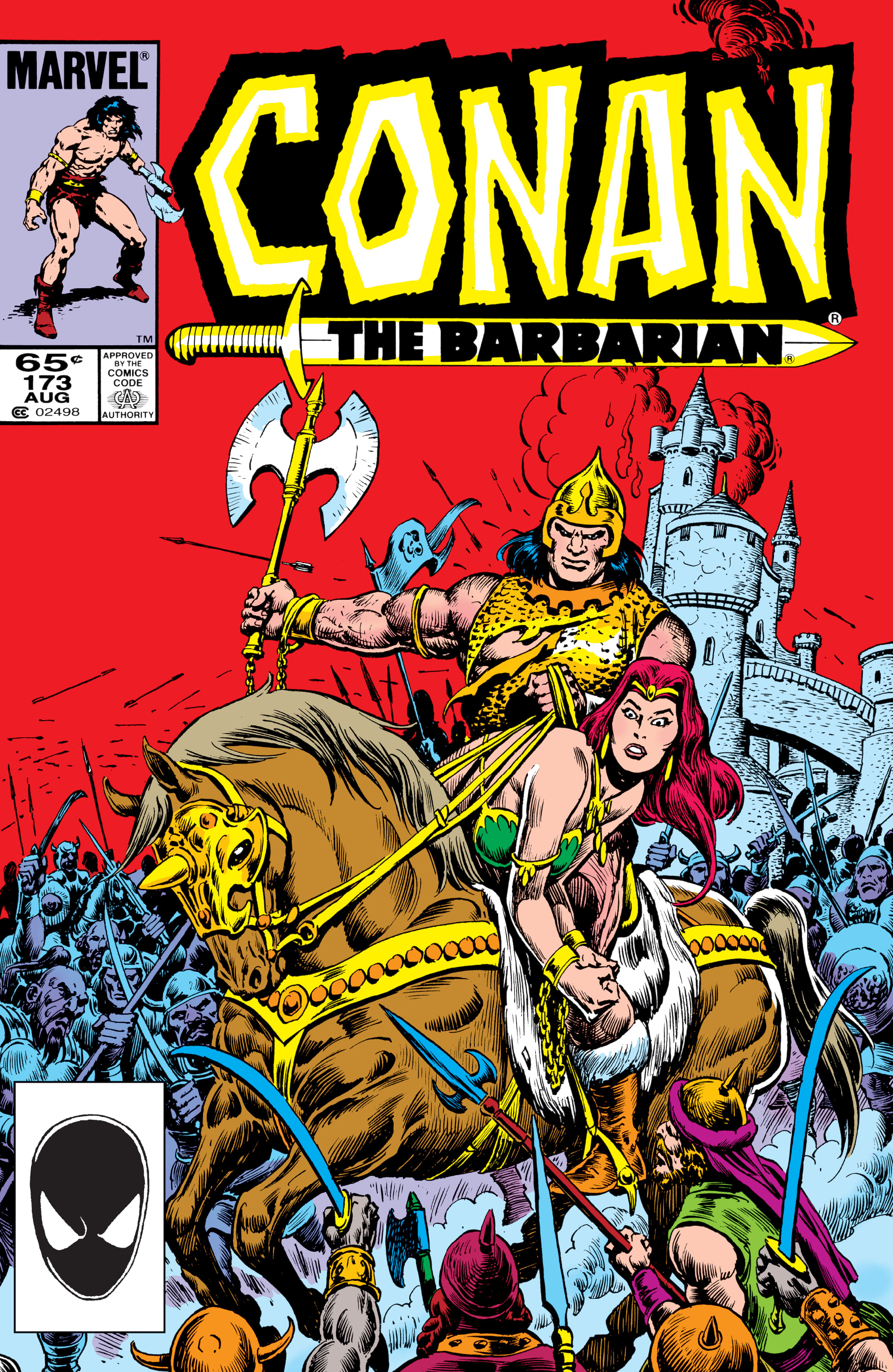 Conan the Barbarian #173 cover
