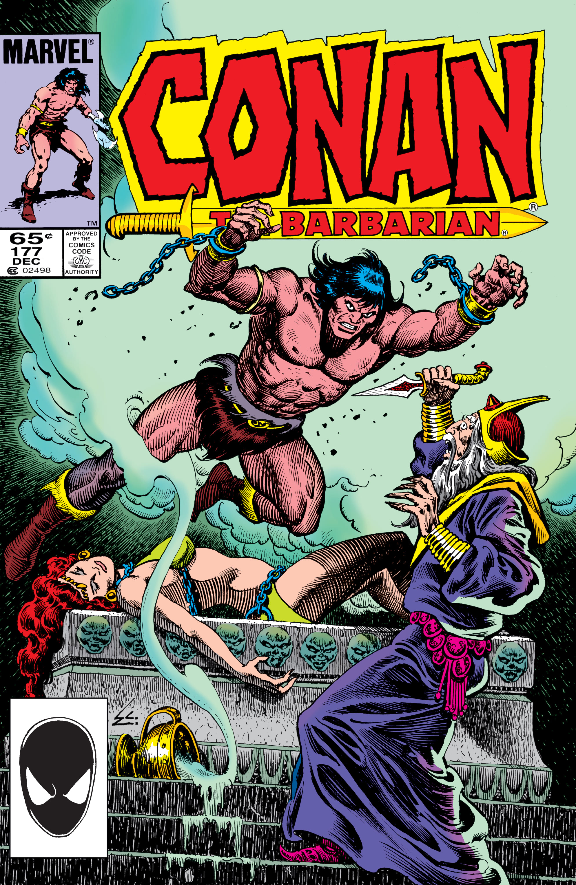 Conan the Barbarian #177 cover