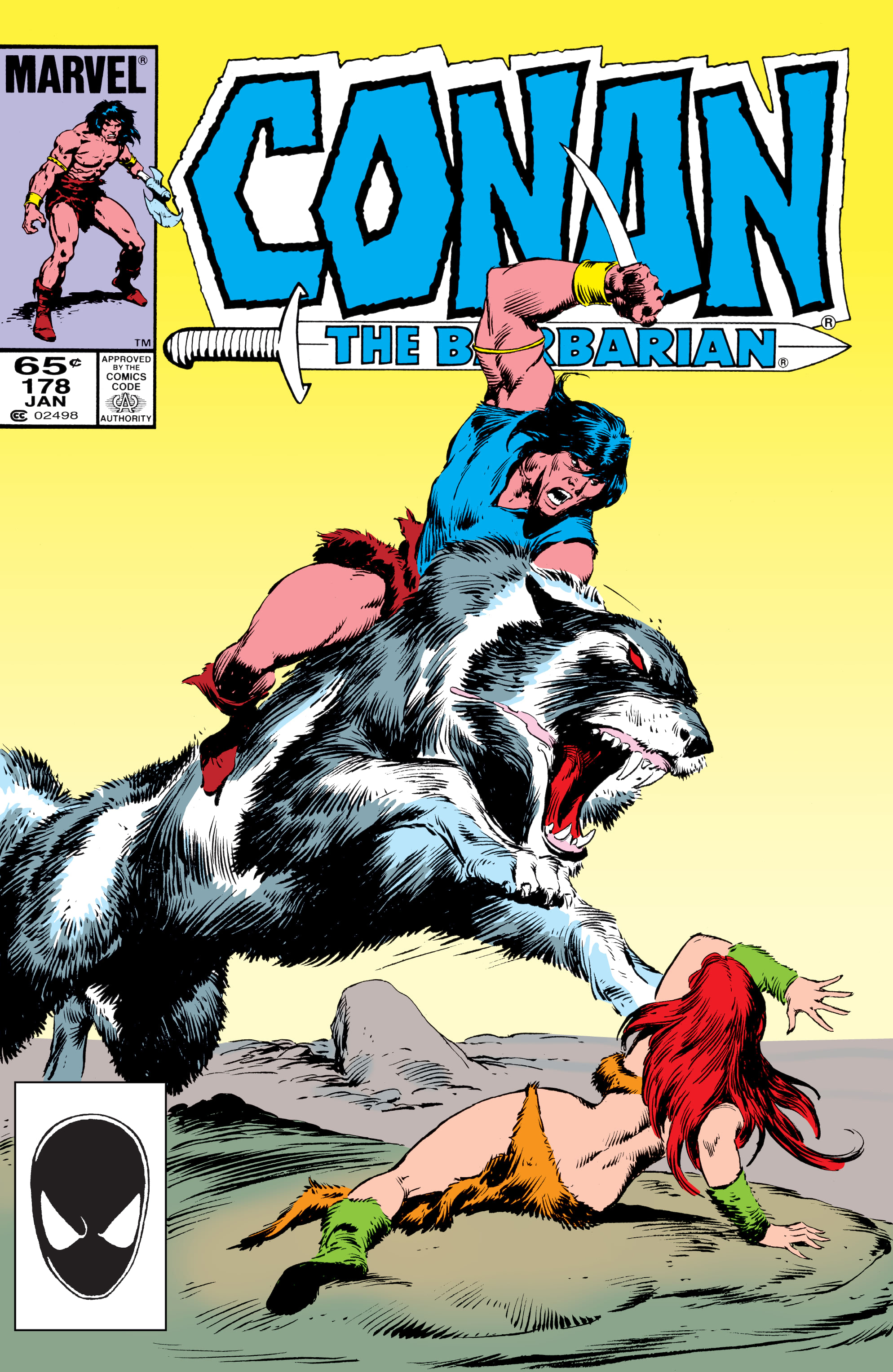 Conan the Barbarian #178 cover