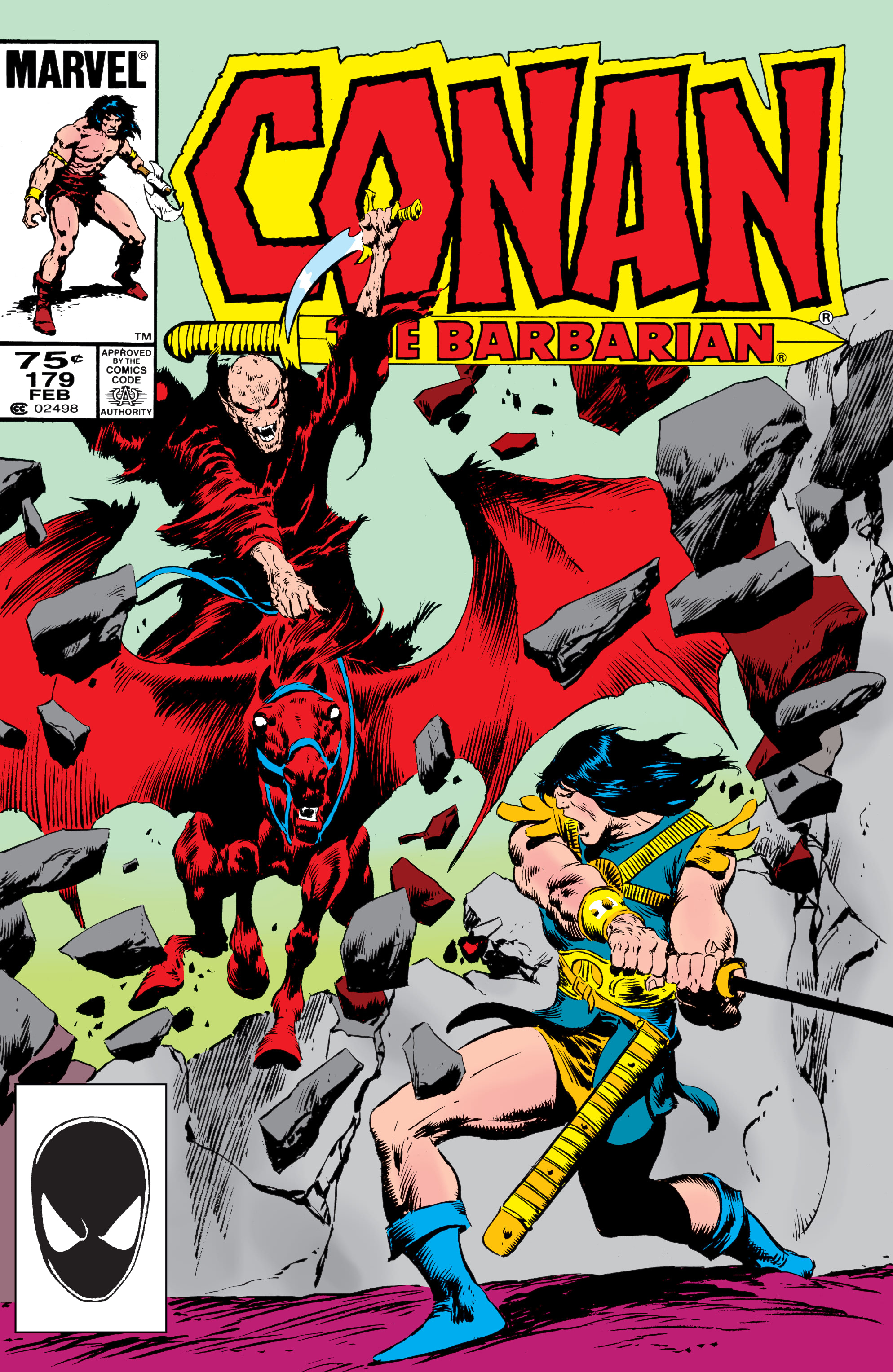 Conan the Barbarian #179 cover