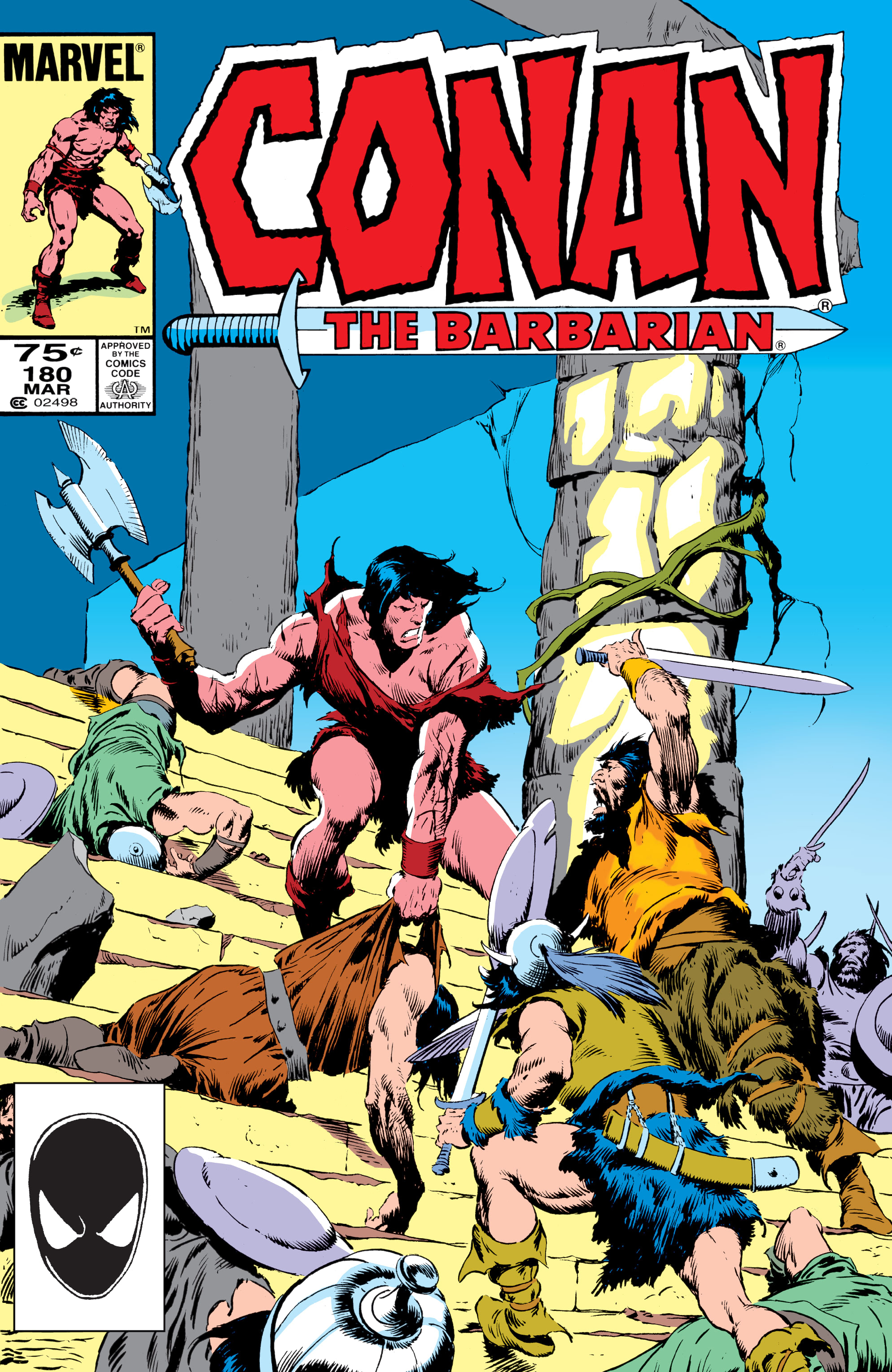 Conan the Barbarian #180 cover