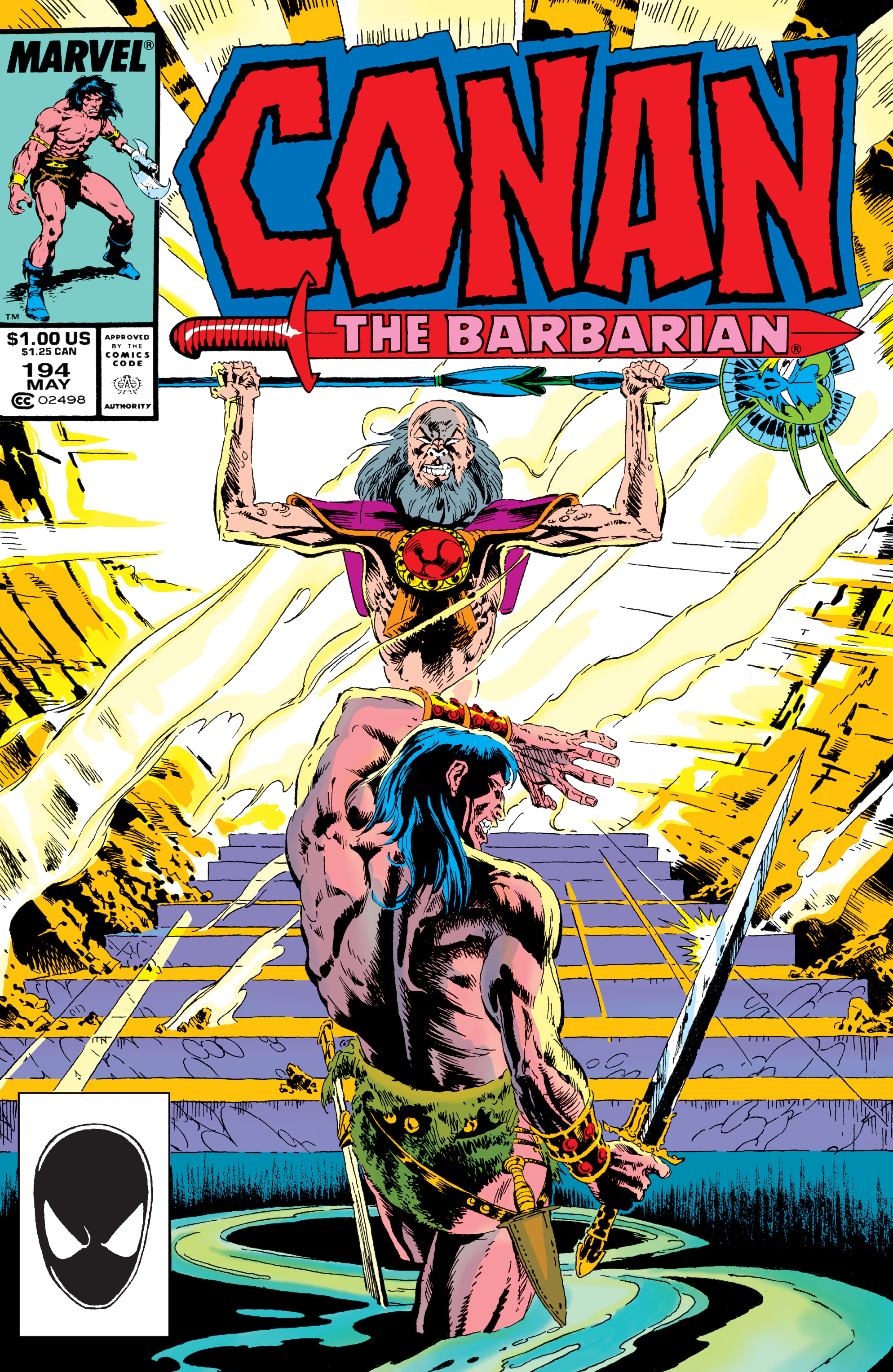 Conan the Barbarian #194 cover