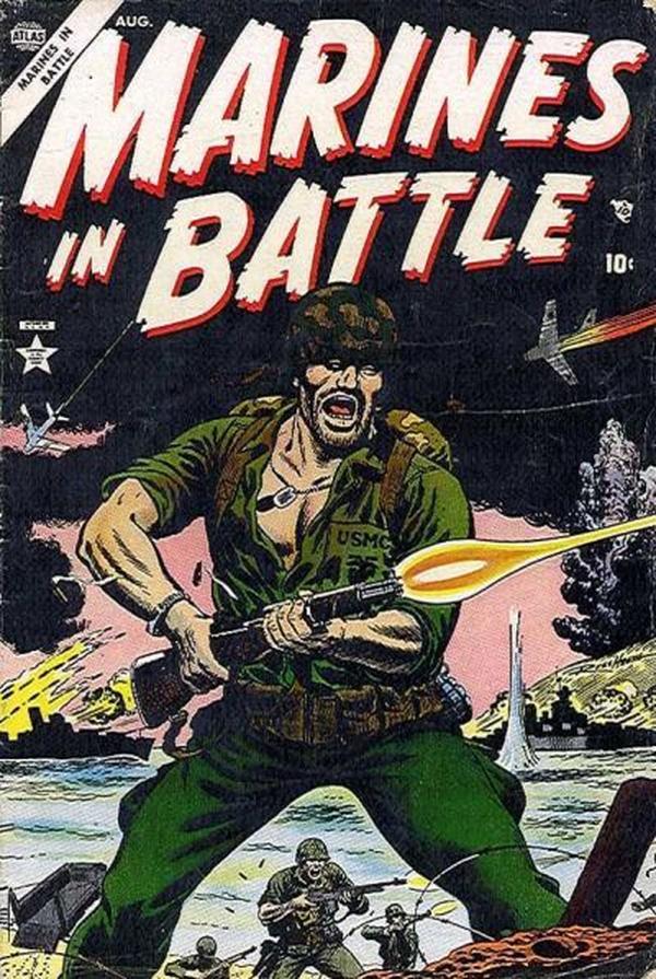 Marines in Battle #1 cover