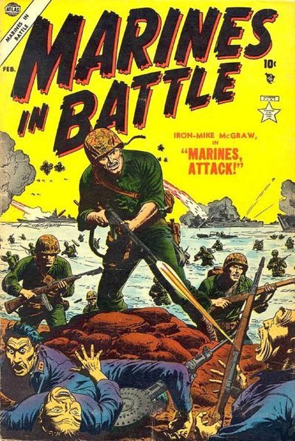 Marines in Battle #4 cover