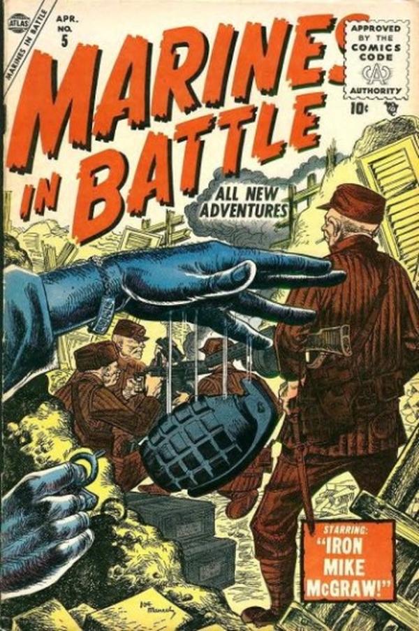 Marines in Battle #5 cover
