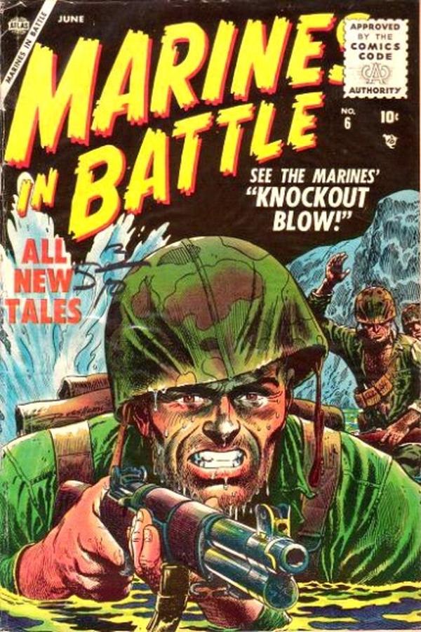 Marines in Battle #6 cover