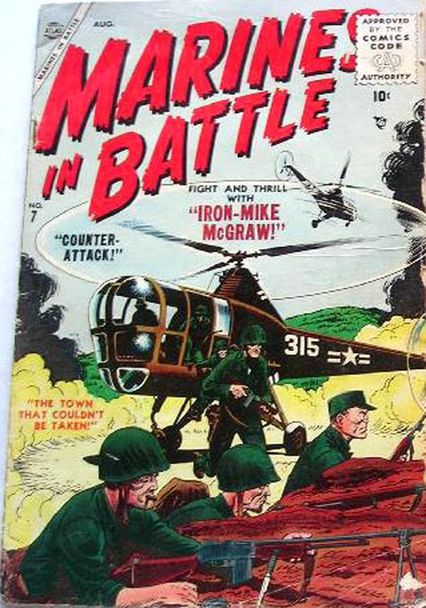 Marines in Battle #7 cover