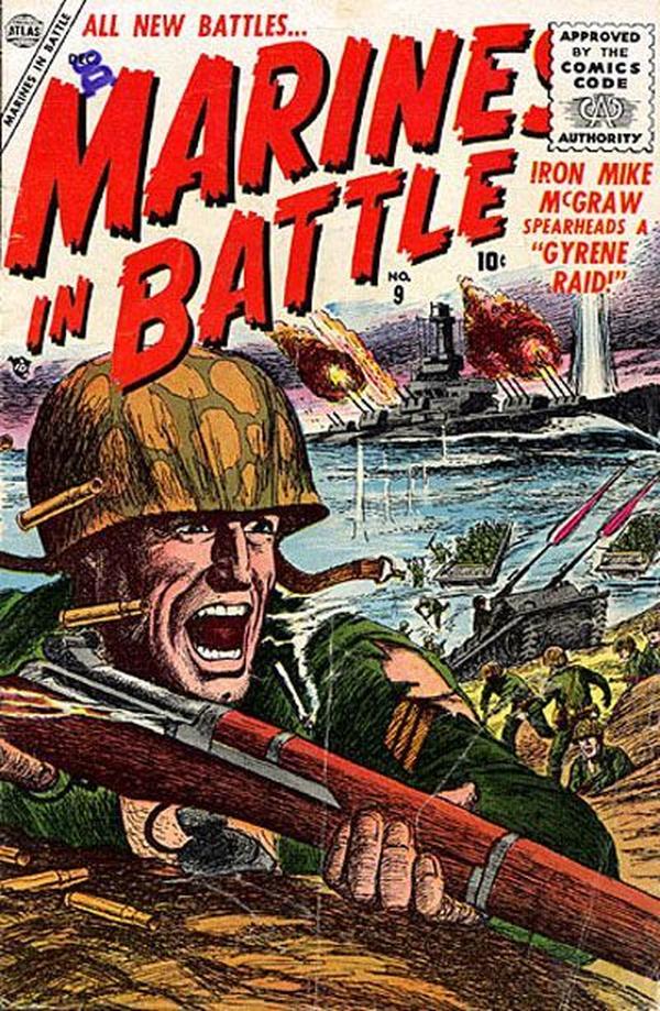 Marines in Battle #9 cover