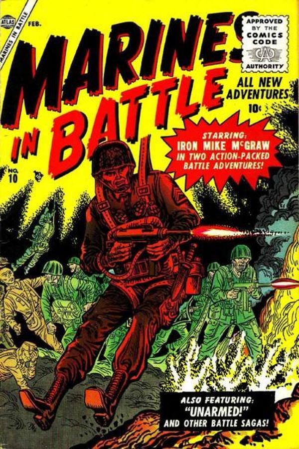 Marines in Battle #10 cover
