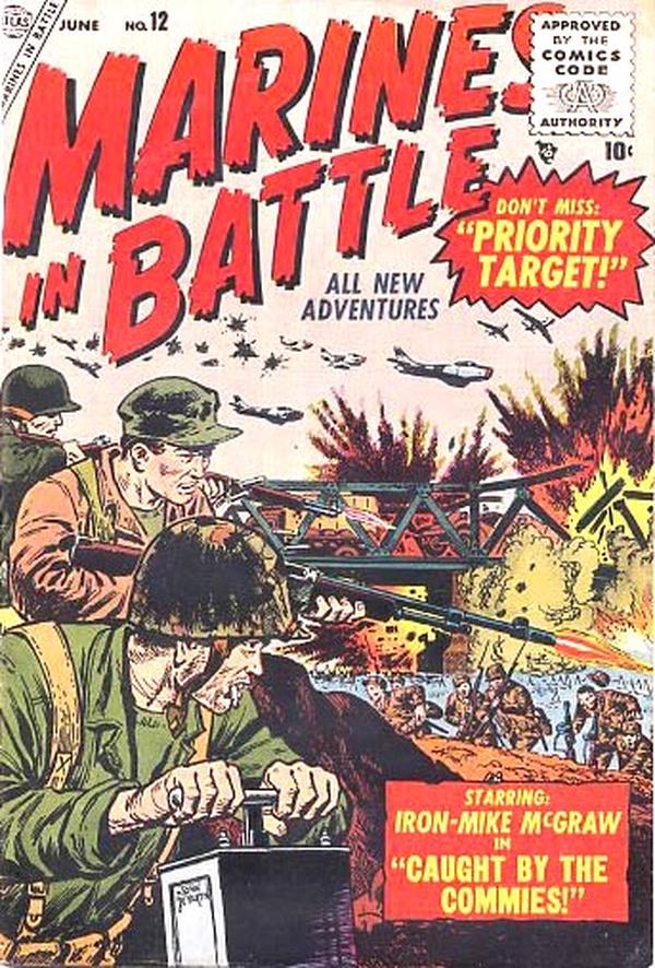 Marines in Battle #12 cover