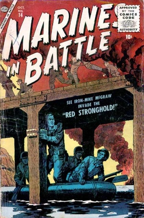 Marines in Battle #14 cover