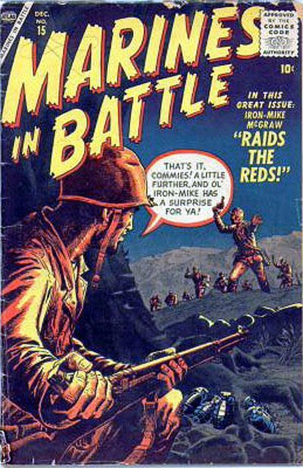 Marines in Battle #15 cover