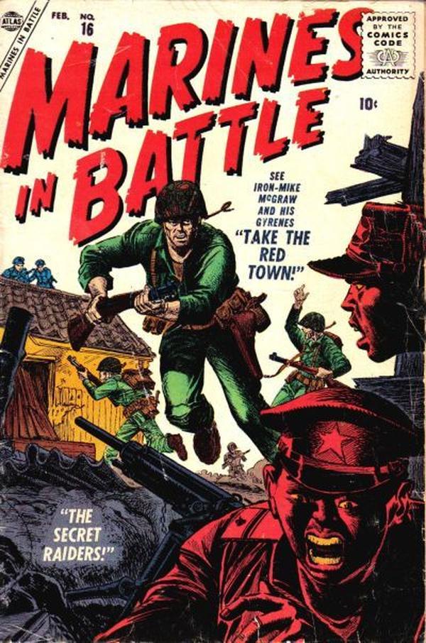 Marines in Battle #16 cover