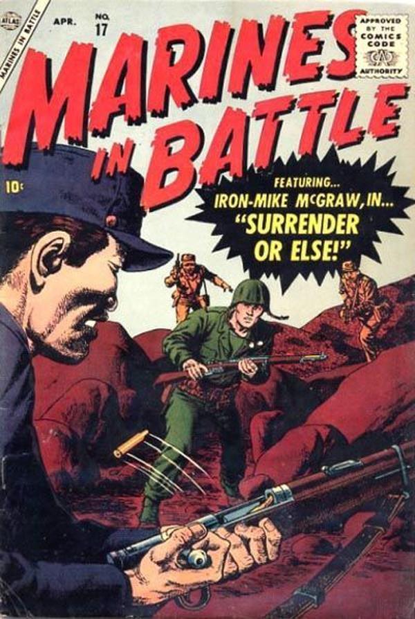 Marines in Battle #17 cover