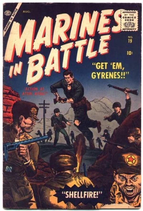 Marines in Battle #19 cover