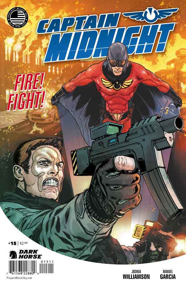 Captain Midnight #15 cover