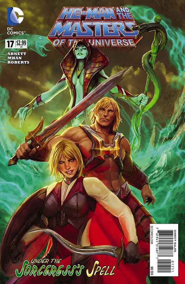 He-Man and the Masters of the Universe #17 cover