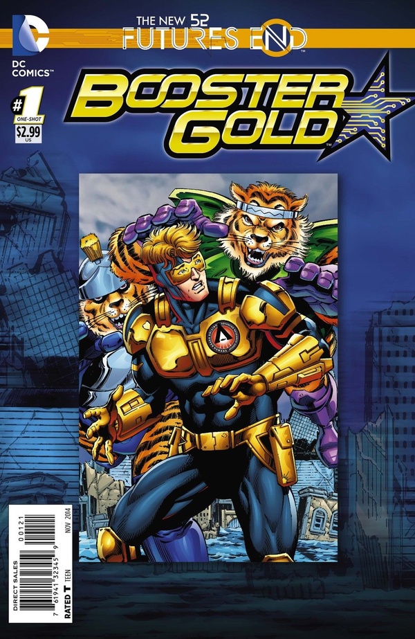 Booster Gold: Futures End #1 cover