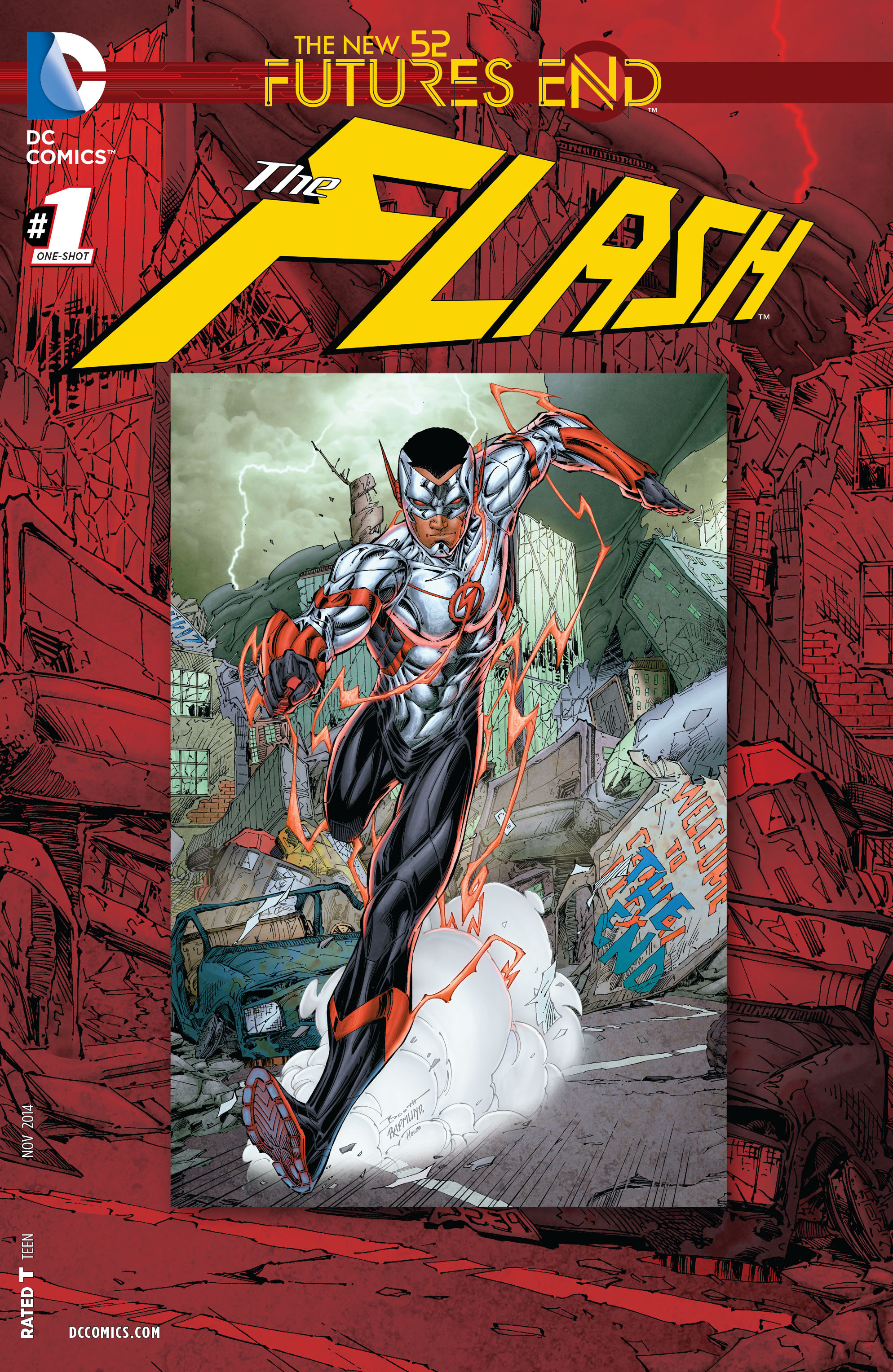 The Flash: Futures End #1 cover