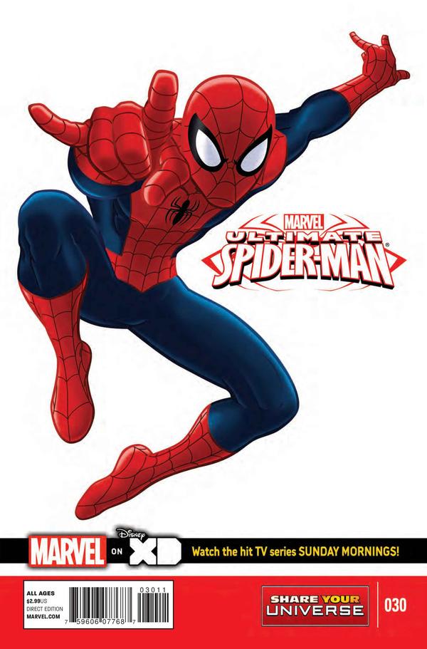 Marvel Universe Ultimate Spider-Man #30 cover