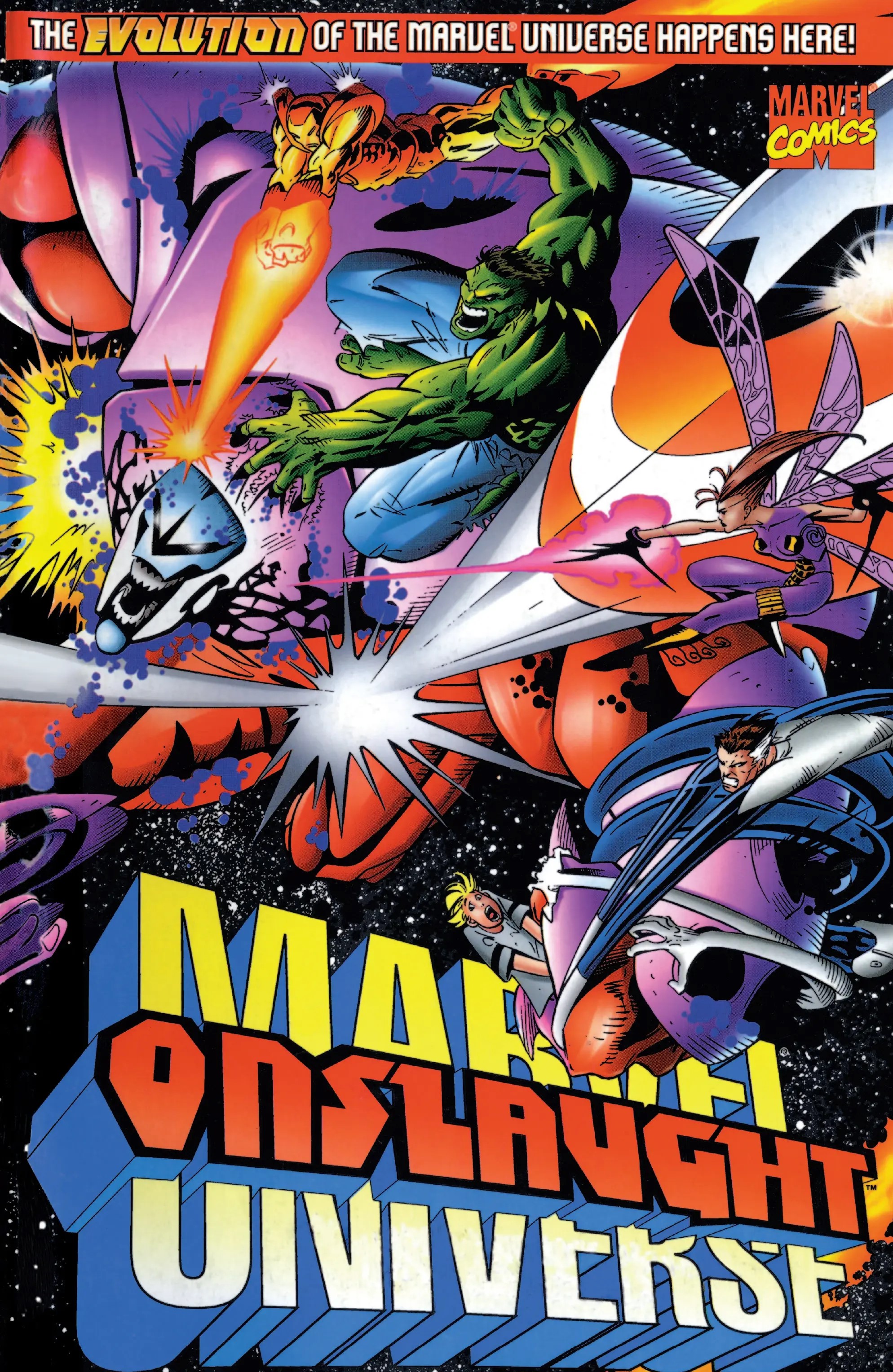 Onslaught: Marvel #1 cover