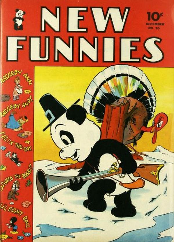 New Funnies #70 cover