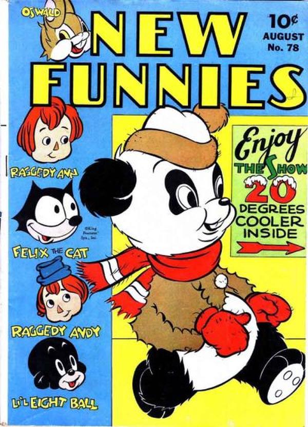 New Funnies #78 cover