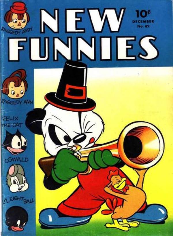 New Funnies #82 cover