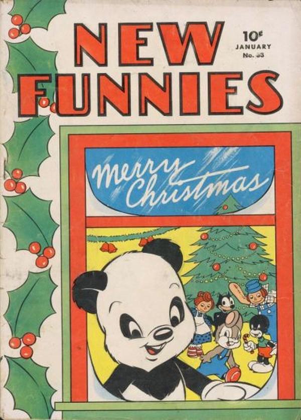 New Funnies #83 cover